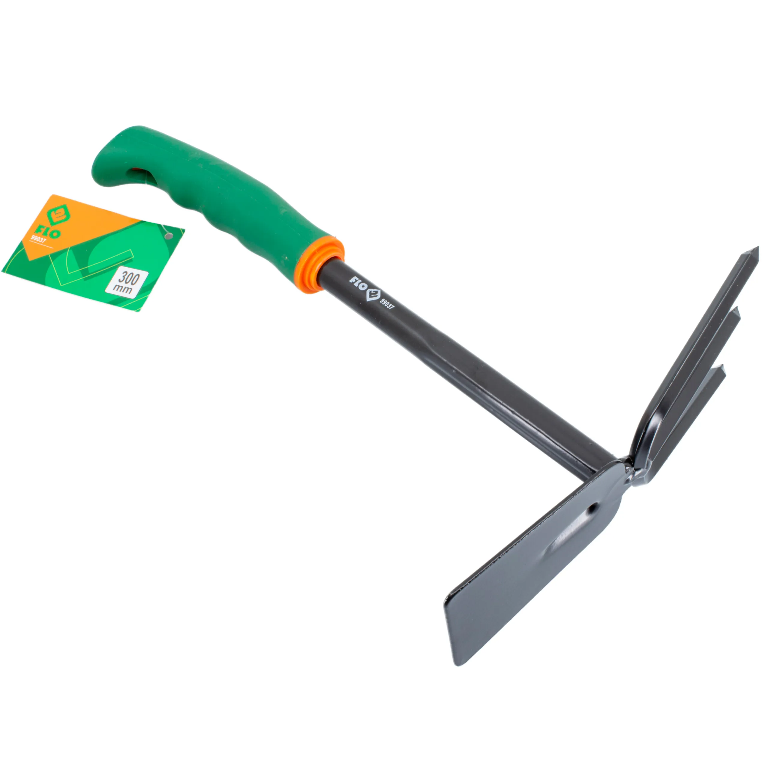 Flo Puutarhakuokka 300 mm 3-piikkiä + kuokka