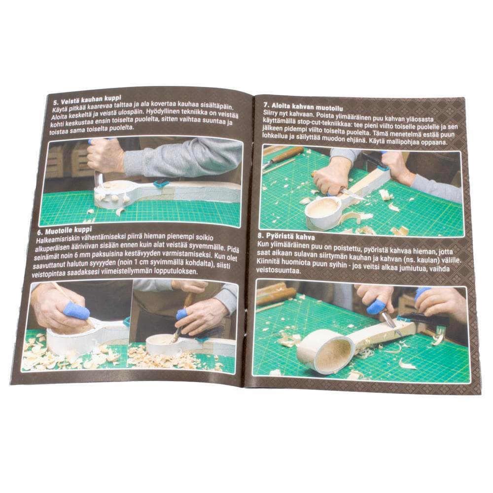 Kaiverrusveitsisarja löylykauha aloituspakkaus 4