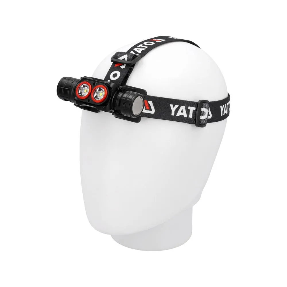 Yato Otsalamppu IPX4 ladattava Li-Po akku, magneettilla 3