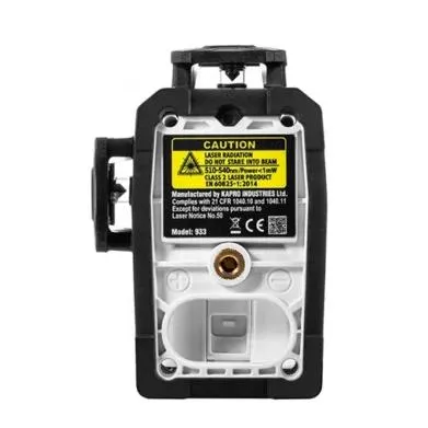 Kapro Ristilaser Nucleo 360 ast. vihreä 3 linjaa + seinäteline 9