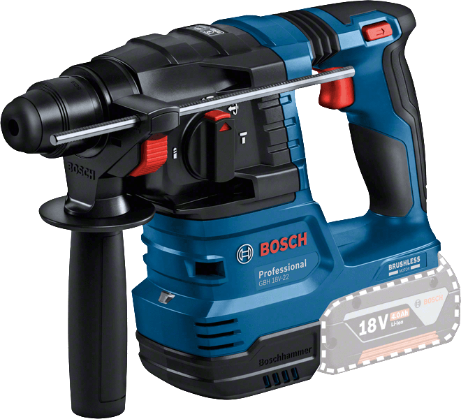 Bosch GBH 18V-22 akkuporavasara L-BOXX 1