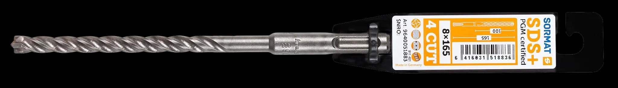 SDS+ poranterä (4-leikkuu) 1
