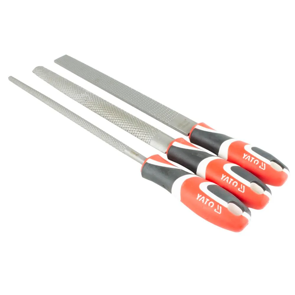 Yato Puuraspisarja 250 mm, 3-osaa, komponenttikahvoilla