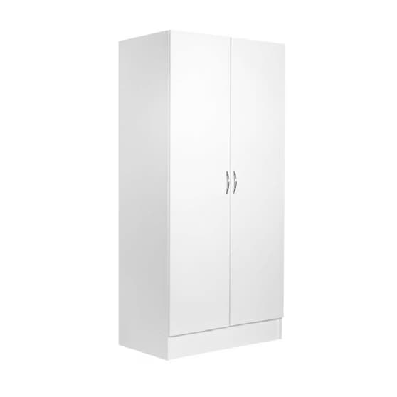 Säilytyskomero Goodiy 80x208x56,8cm valkoinen 1