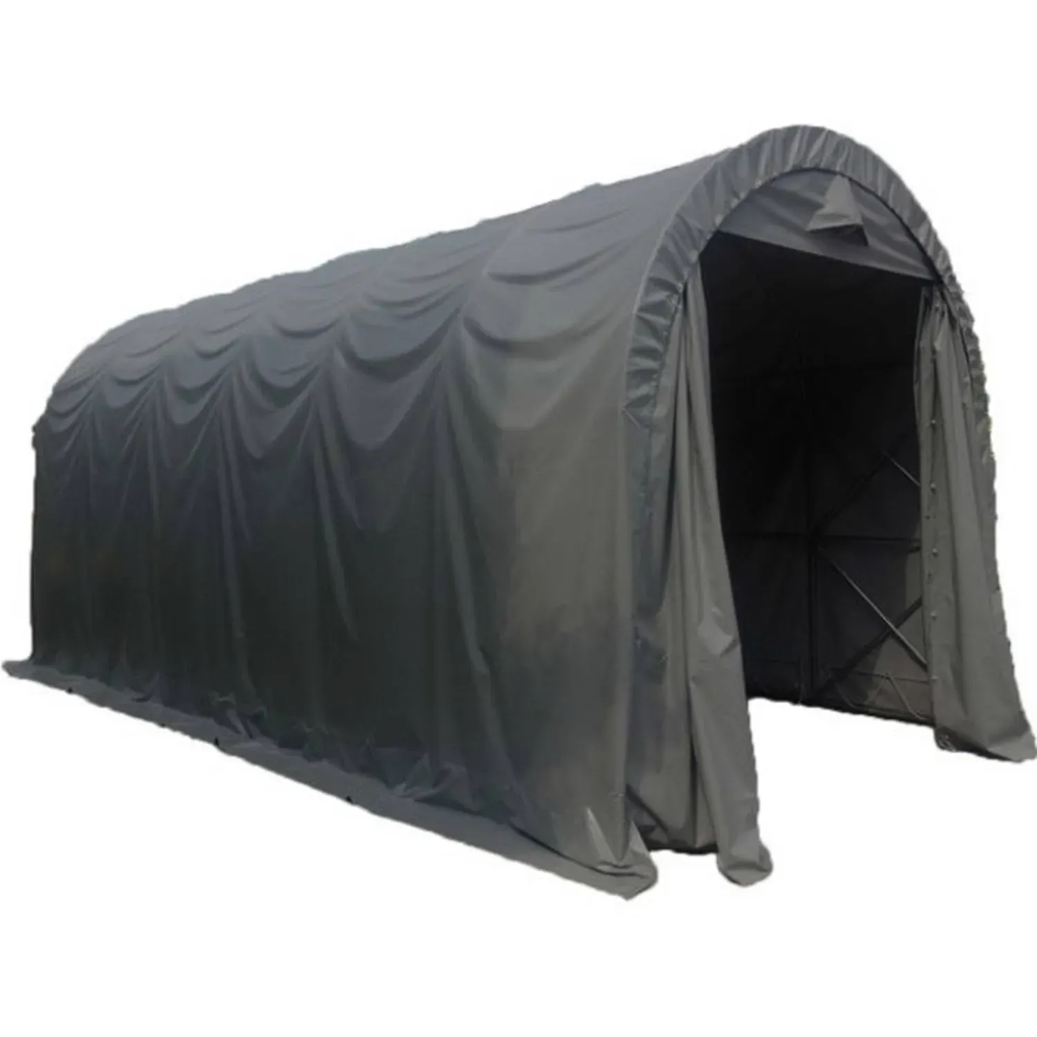 Prohall 3,5 x 7,5 x 3,5 m 500g harmaa caravan talli