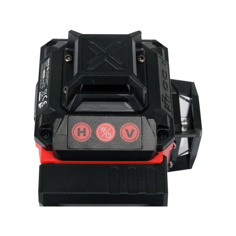 Yato Ristilasersarja 4D vihreä kolmijalka ja tarvikkeet 4