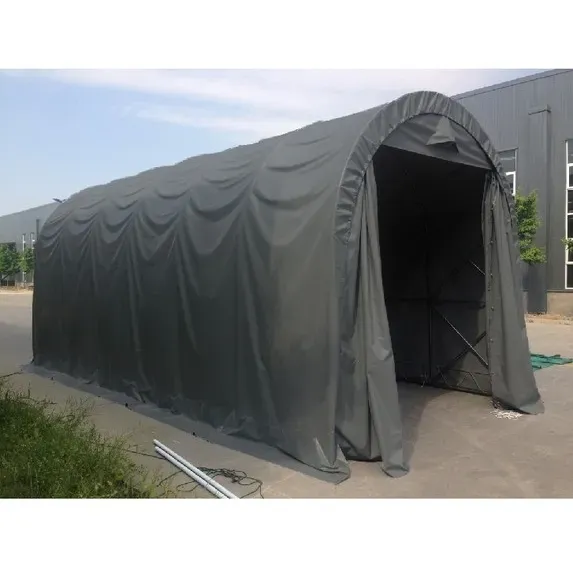 Prohall 3,5 x 7,5 x 3,5 m 500g harmaa caravan talli
