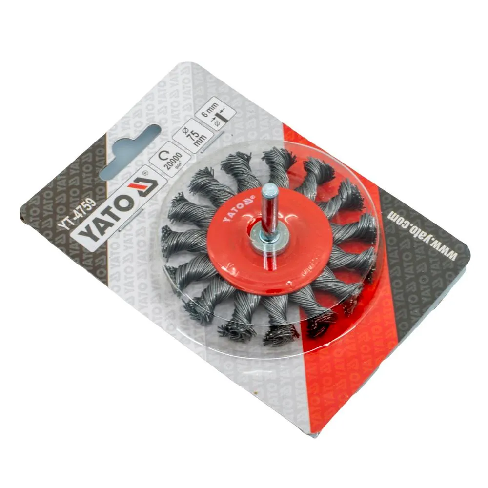 Yato Pyöröharja M6 100 mm RST punottu