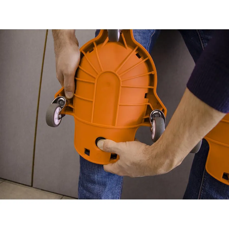 Polvisuojat pyörillä Edma, geelipehmustettu, 2 kpl 3