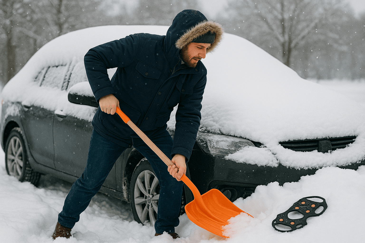 Rautakeskus yllätti talven!