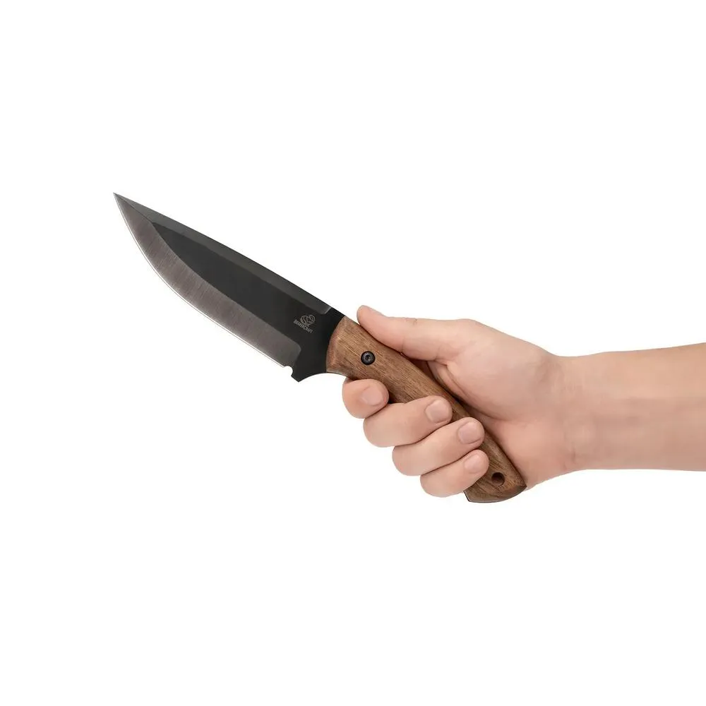 BeaverCraft Metsästyspuukko HGK1 275 mm pähkinäpuu + tuppi 3