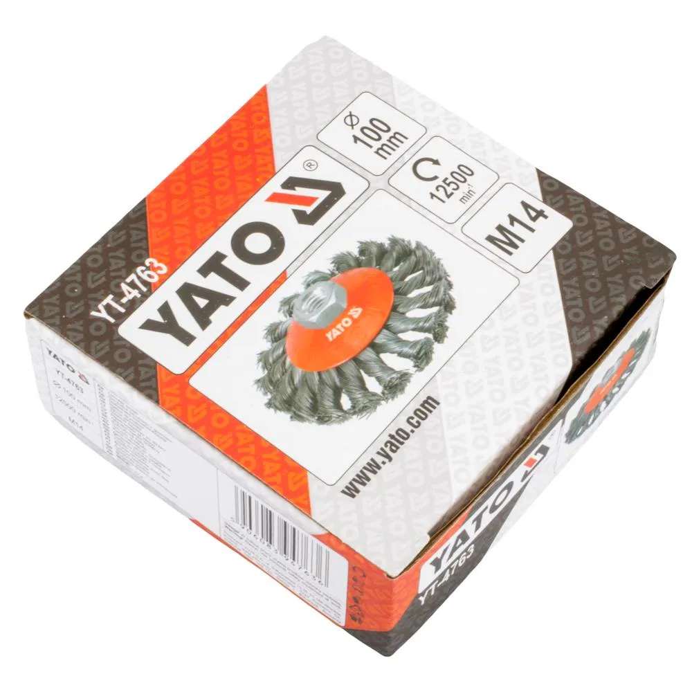 Yato Pyöröharja M14 100 mm RST punottu