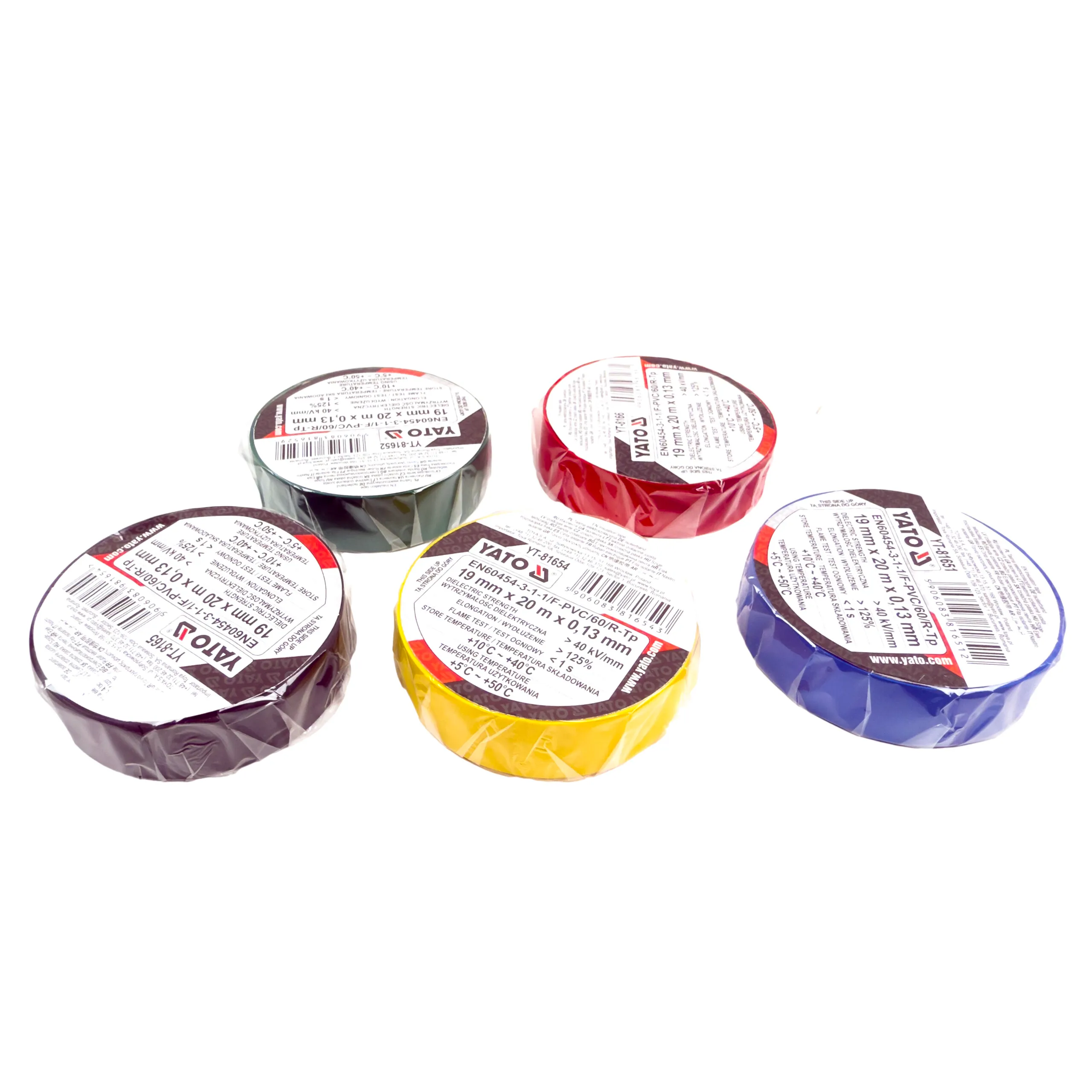 Yato Sähköteippi 19 mm x 20 m 0.13 mm paksu 2