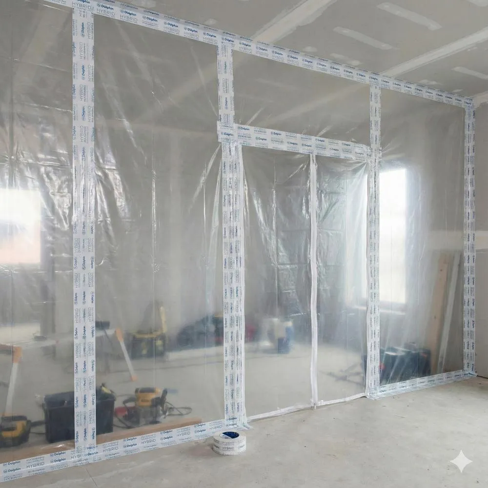 Blue Dolphin Liitosteippi NDR 60 mm x 25 m muovikalvoille 14PV 5