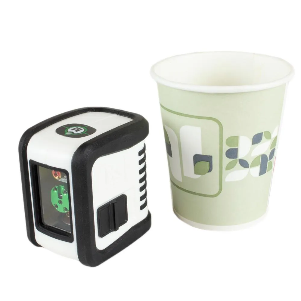 Ristilaser Kapro Bambino 842G, 1P+1V,vihreä, taipuva kolmijalka 5