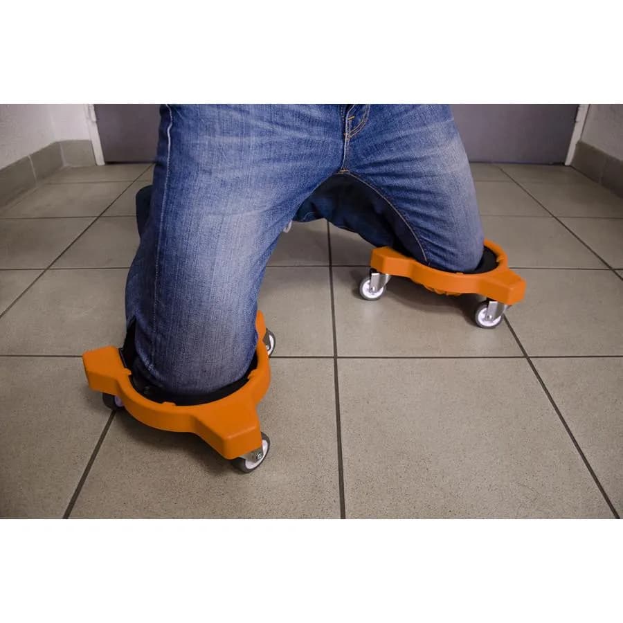 Polvisuojat pyörillä Edma, geelipehmustettu, 2 kpl