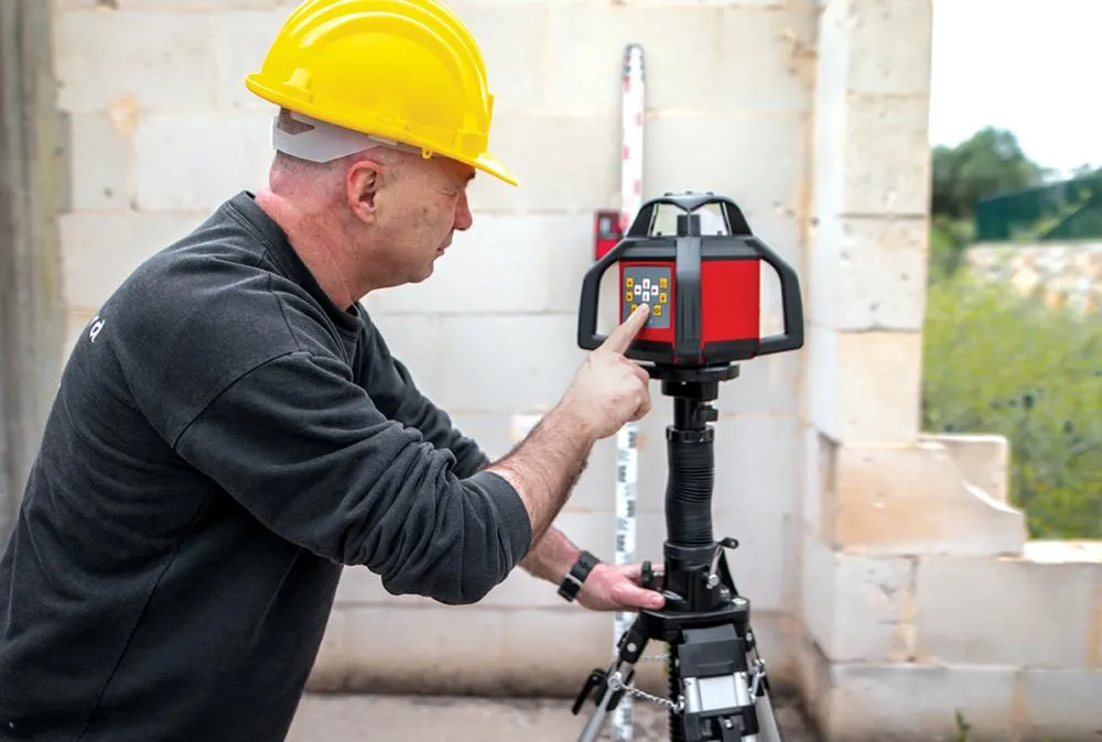 Kapro tasolaser 8991 300m, pyörivä, IP65 5