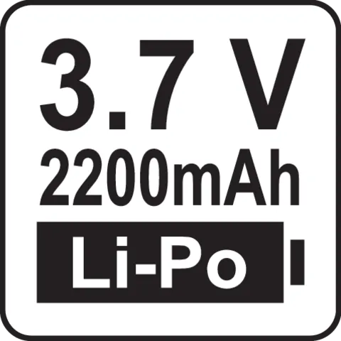 Yato Otsalamppu 800 LM, ladattava 2200 mAh IP54 15