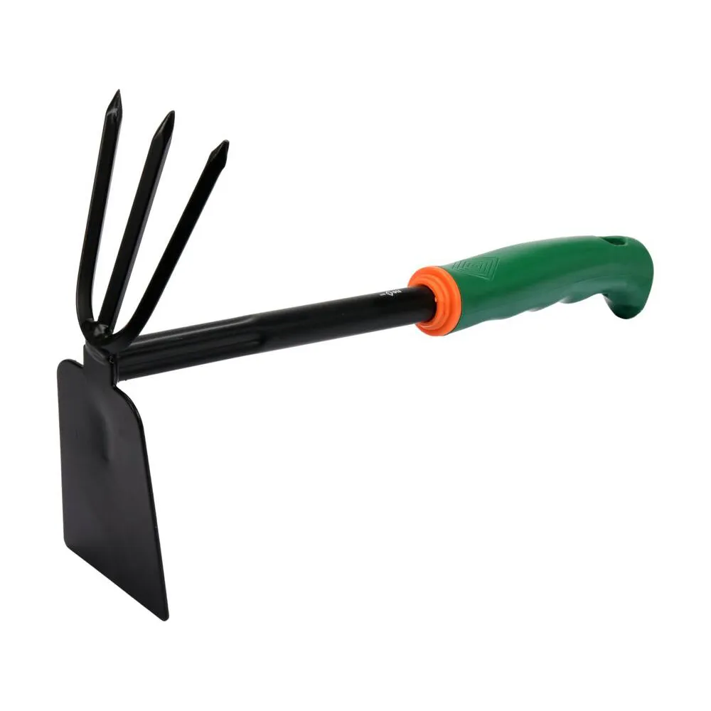 Flo Puutarhakuokka 300 mm 3-piikkiä + kuokka 4