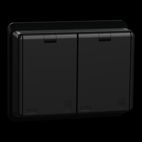 PISTORASIA ELKO RS16 2S/16A/250V/IP44 KANSI UPR MUS