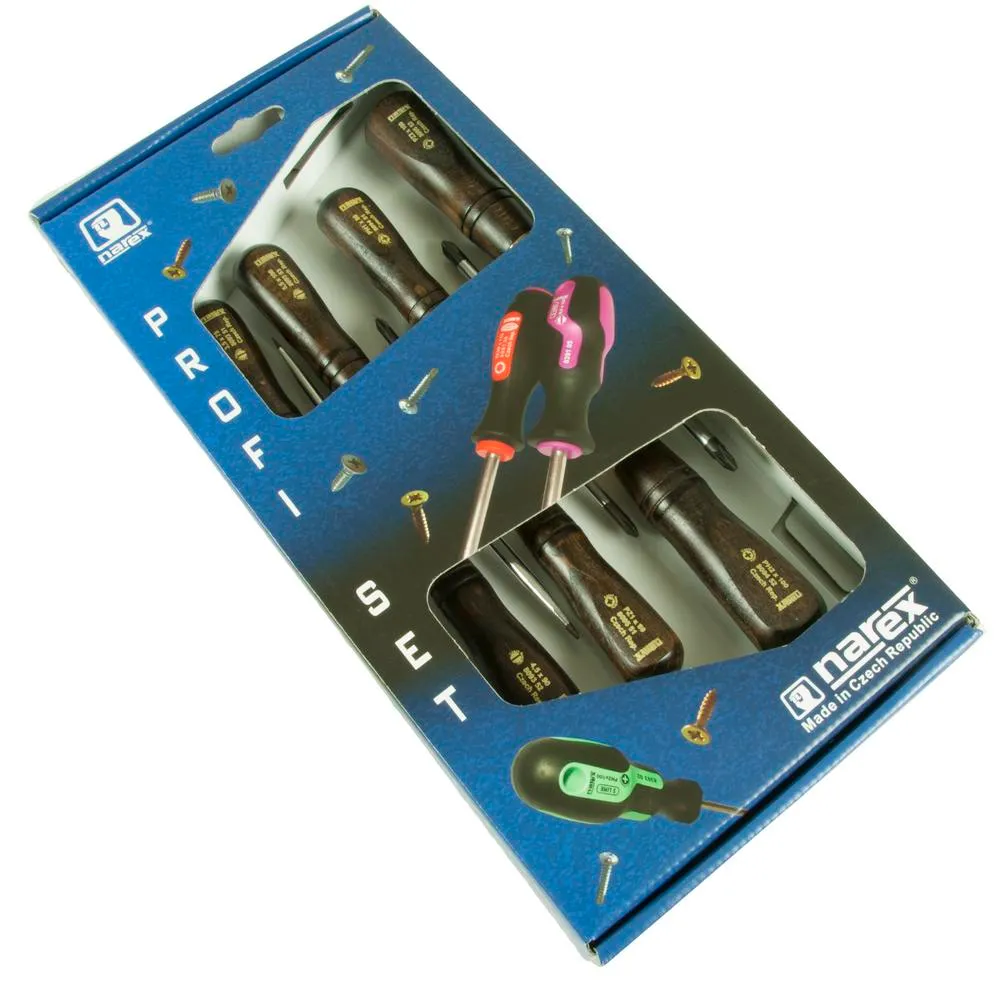 Ruuvimeisselisarja Narex wood line plus 1