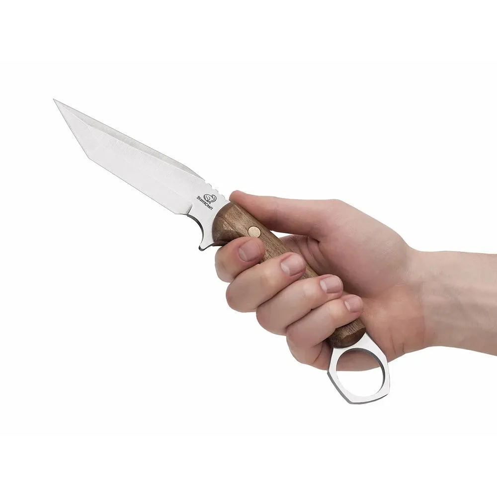 BeaverCraft Eräpuukko 260 mm CGK1 pähkinäpuukahva + tuppi 4