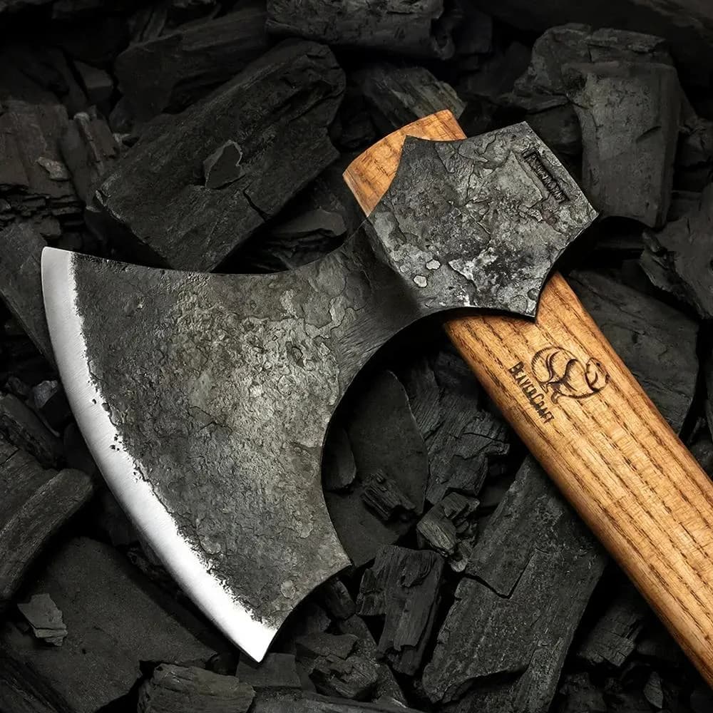 BeaverCraft Halkaisukirves 770 mm, viikinkikirves 3