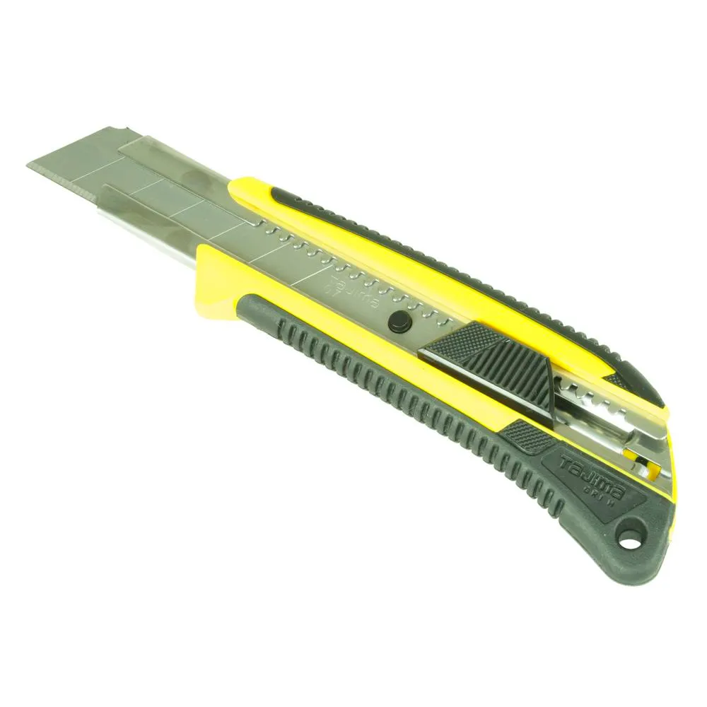 Katkoteräveitsi Tajima 25 mm kumi + automaattilukko LC660Y