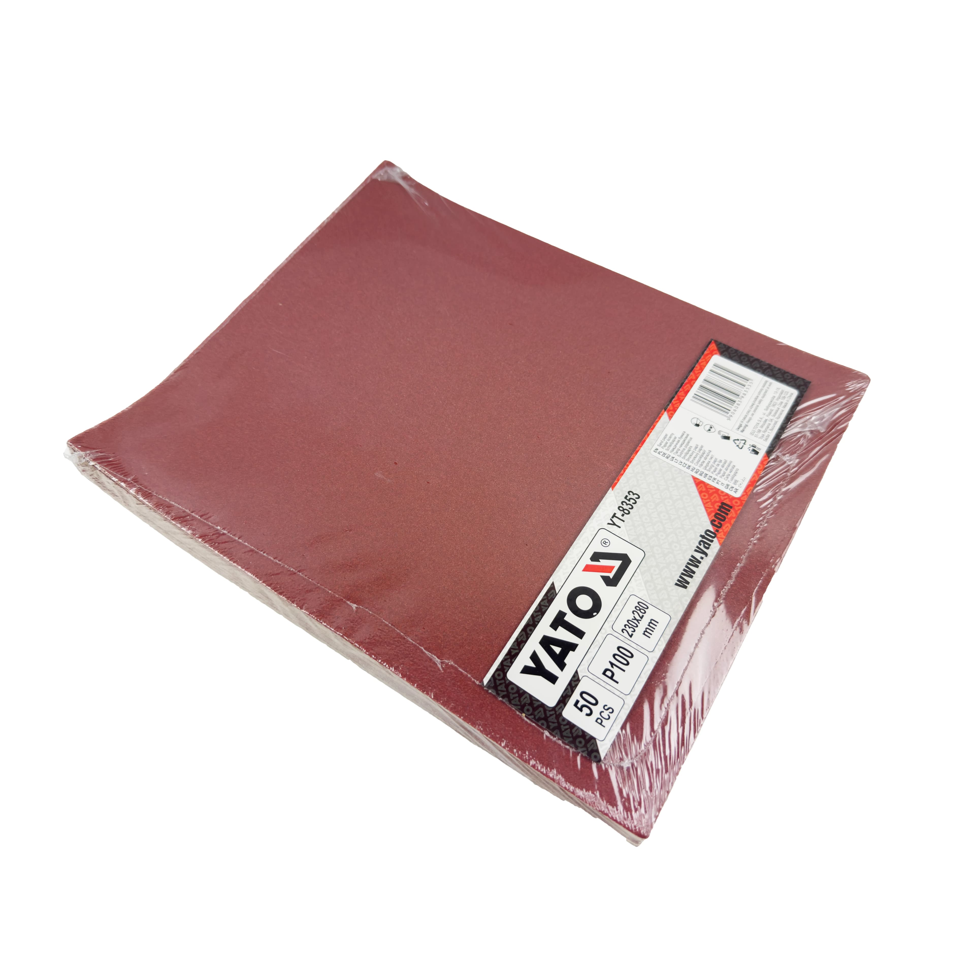 Yato Hiomapaperiarkki 50 kpl / pkt 230 x 280 mm 5