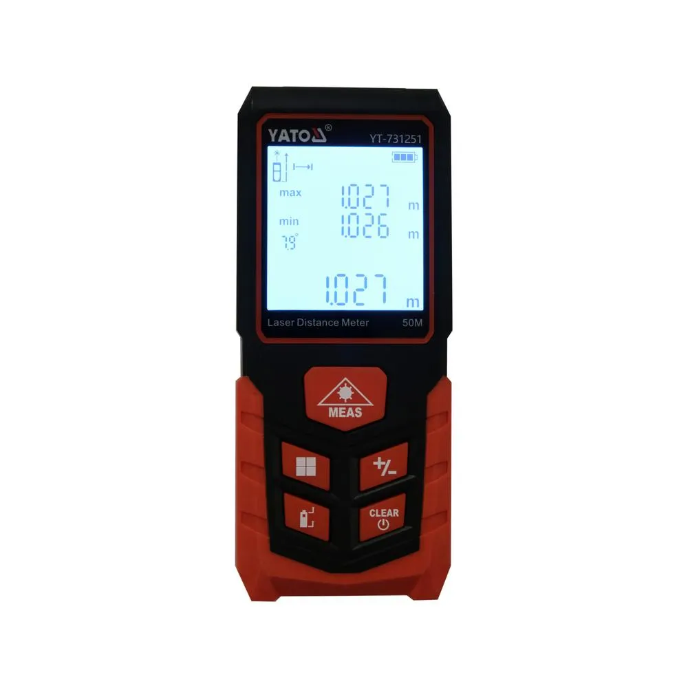 Yato Laseretäisyysmittari 50 m 4