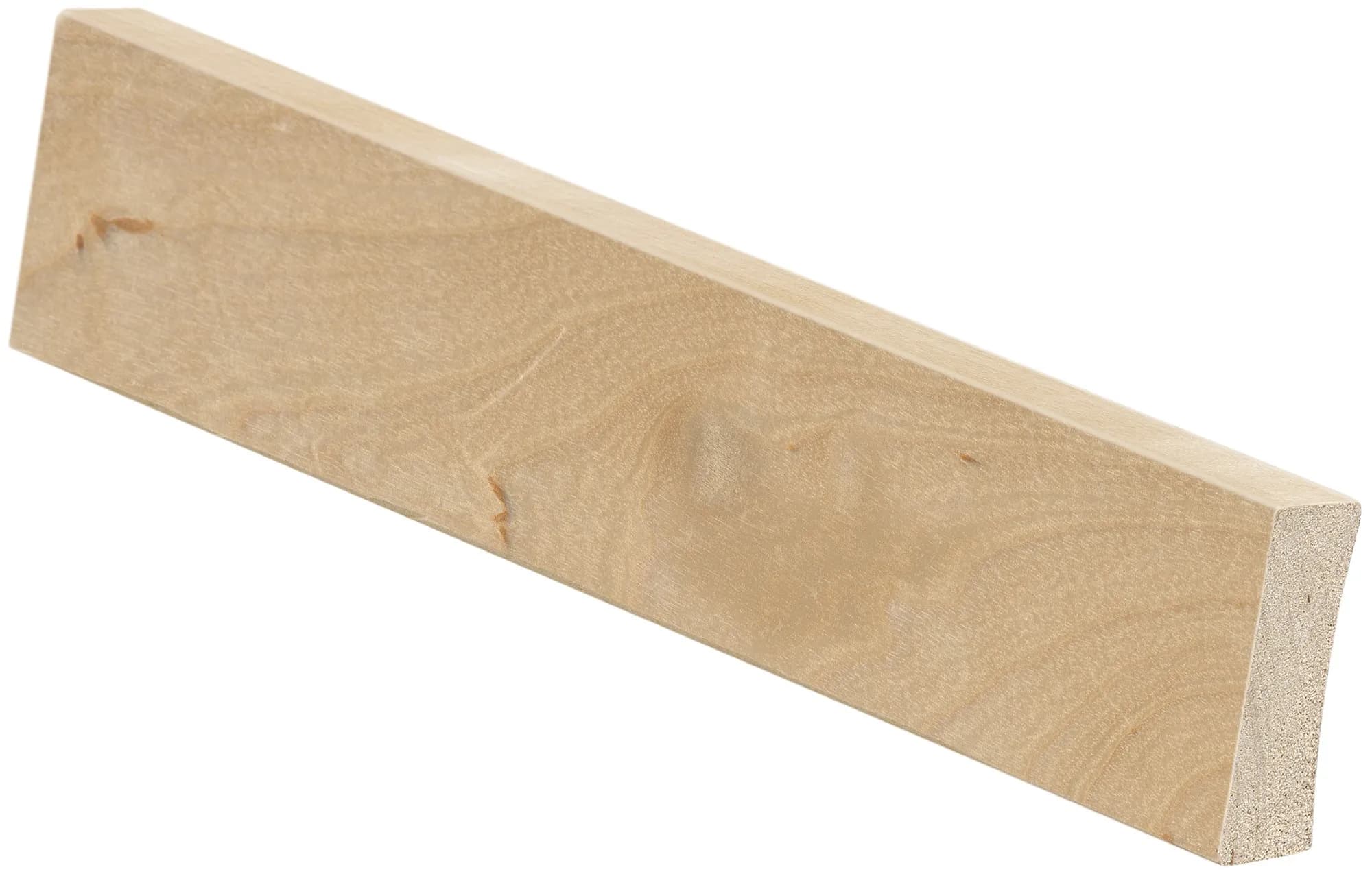 Jalkalista 12x42x3000 Koivu, Lakattu