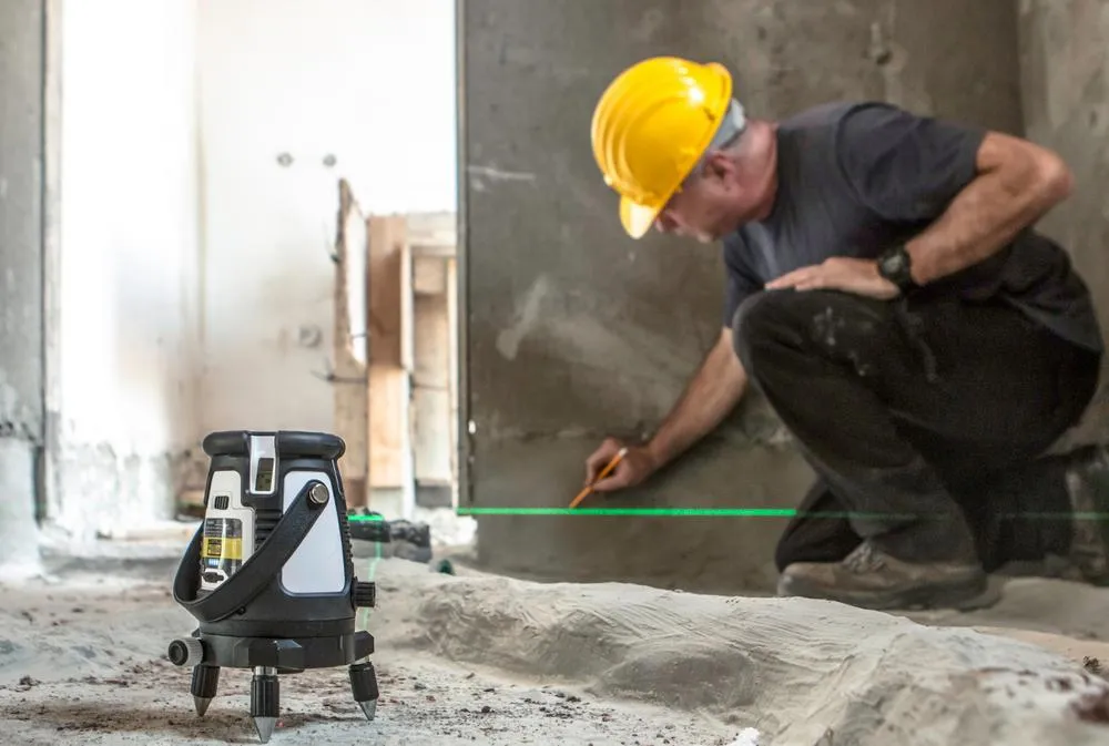 Ristilaser Kapro 875G vihreä 1V + 4P + LP pehmeä kotelo 5