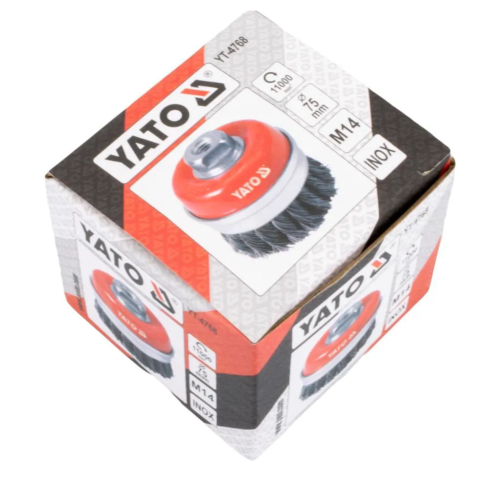 Yato Kuppiharja M14 100 mm RST punottu