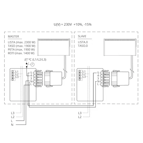LÄMMITIN TASO8-BT 800W LÄMMITIN 4
