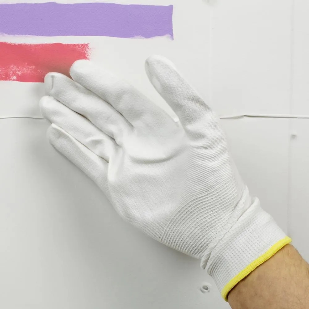 Cygnomont Maalarinkäsine nro. 10 valkoisella PU-pinnoitteella 3