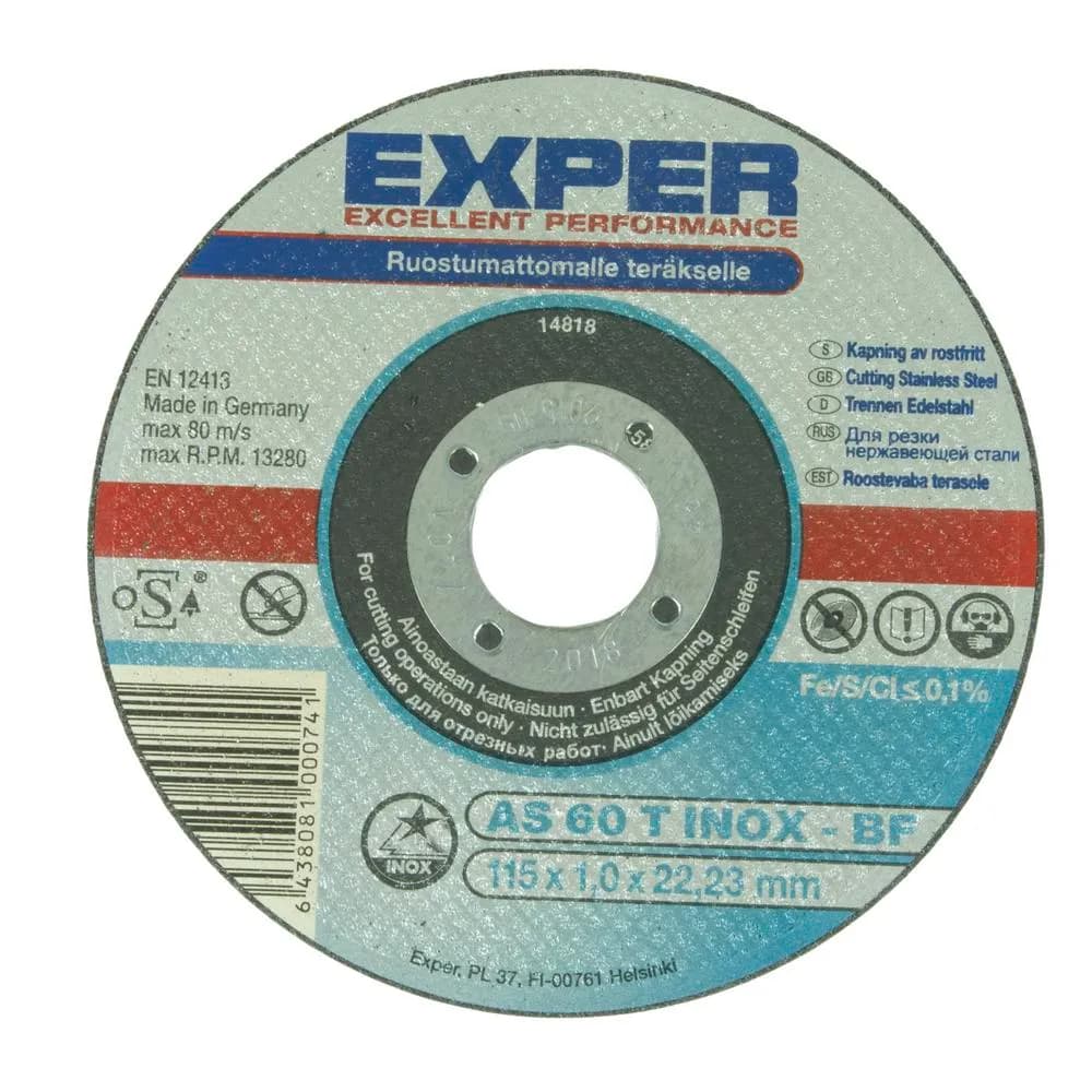 Exper Katkaisulaikka ruostumattomalle teräkselle