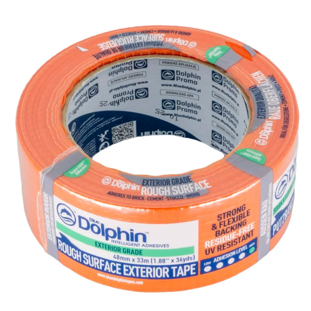 Blue Dolphin Suojausteippi Rough 48 mm × 33 m ulos 7PV UV