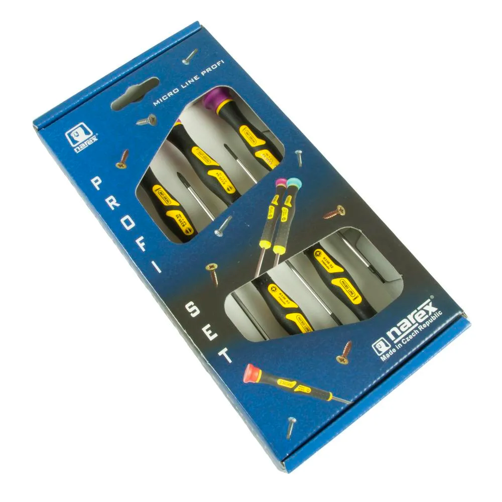 Ruuvimeisselisarja Narex Micro Line Profi, mix 1