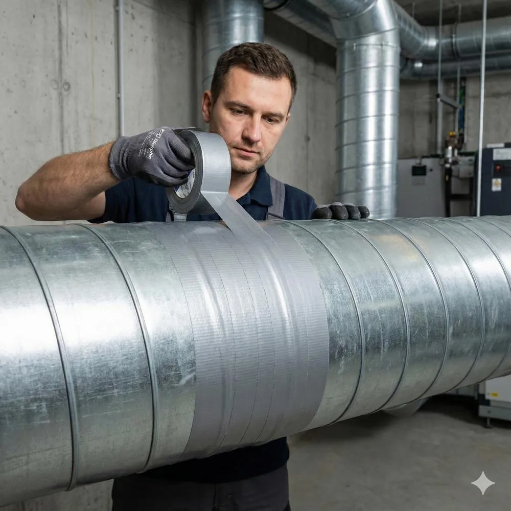 Blue Dolphin Ilmastointiteippi 48 mm x 50 m Industrial 4-PLY 5