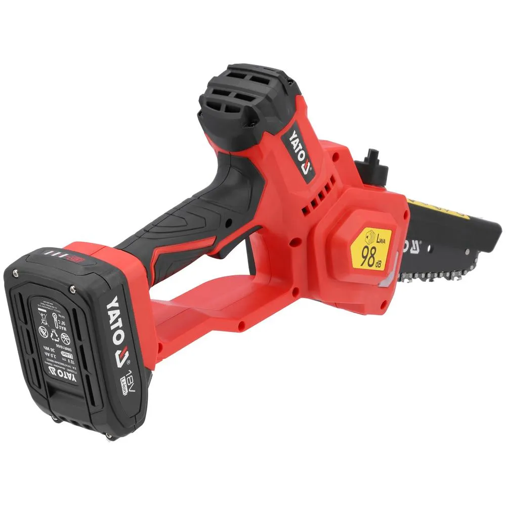 Yato Akkuoksasaha 7" 18V + 2 Ah akku ja laturi sarja 5