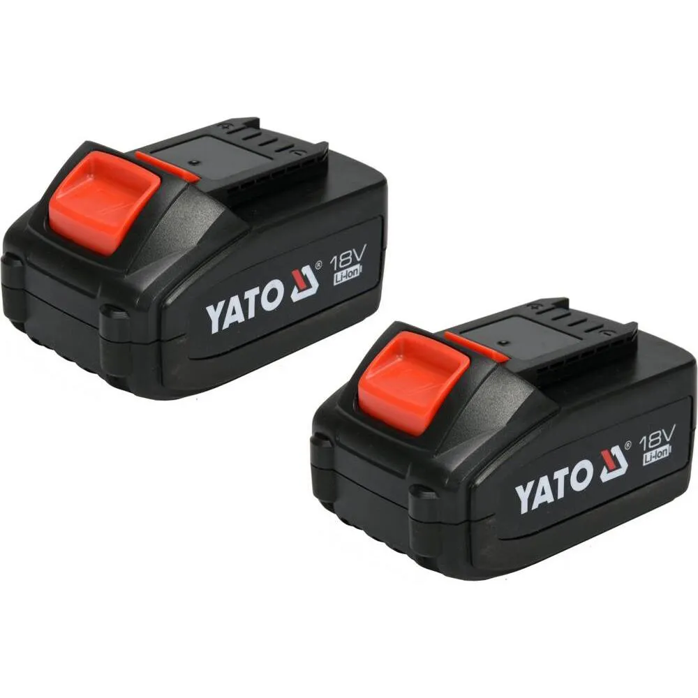 Yato Akkumoottorisaha 16" 2x18V 2 x 4AH akku + pikalaturi sarja 4