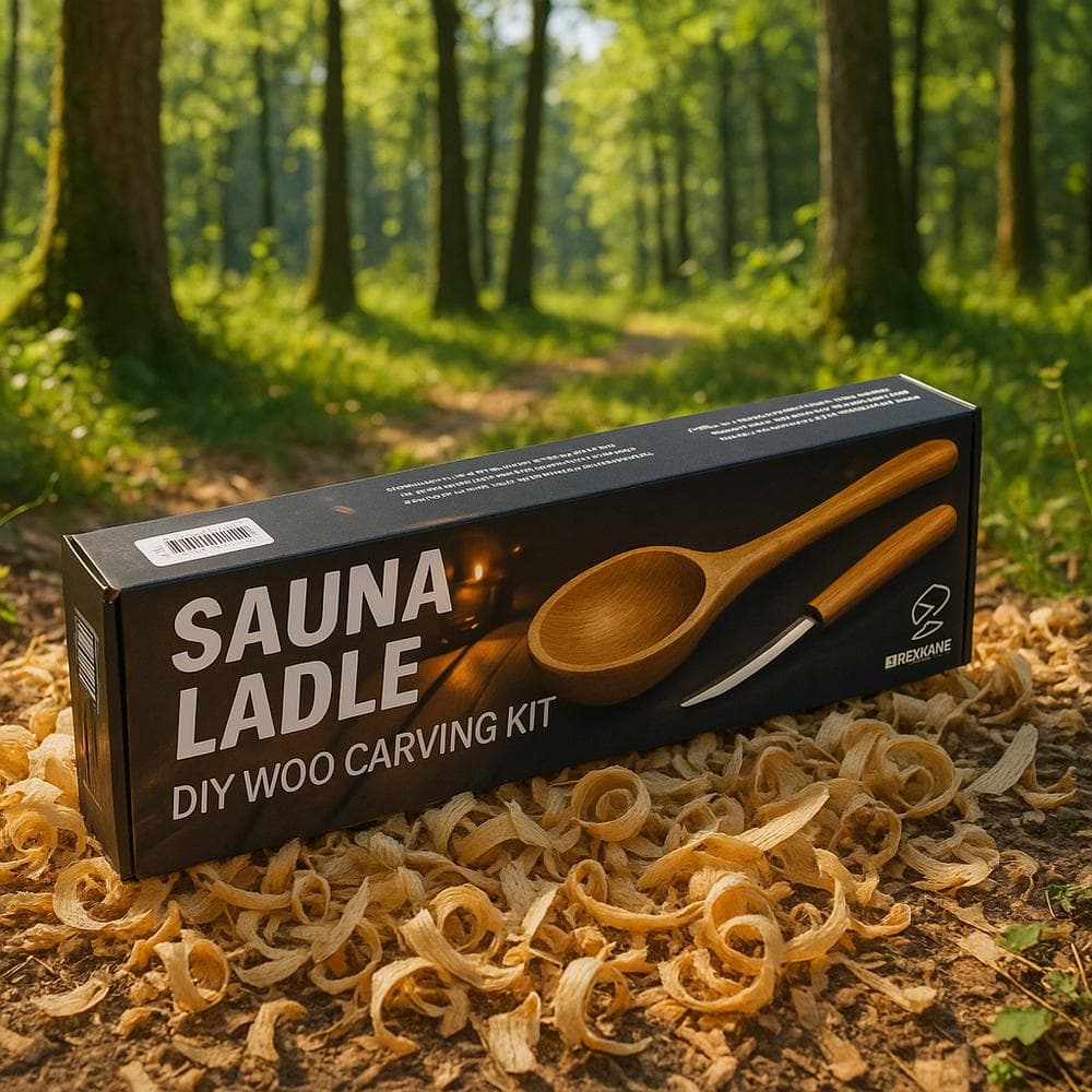 Kaiverrusveitsisarja löylykauha aloituspakkaus 1