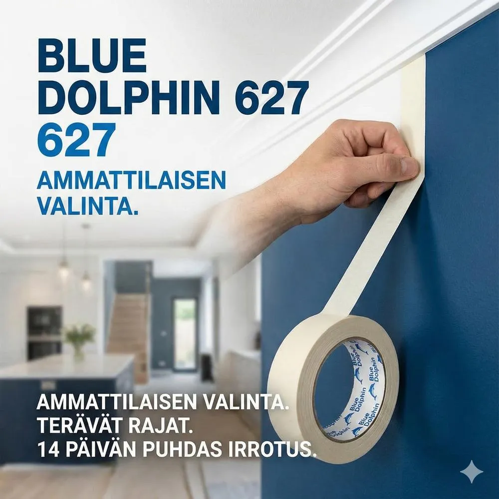 Blue Dolphin Maalarinteippi 627 ammattilaatu 9