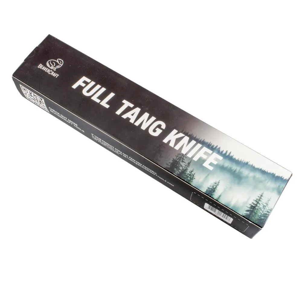 BeaverCraft Taktinen puukko TLK2 280 mm pähkinäpuu + tuppi 2