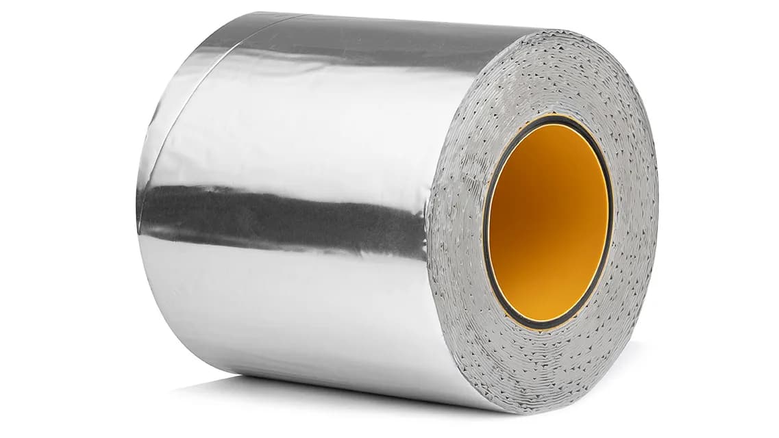 Alumiinipintainen tiivistysteippi  Sitko Alu-Butyyliteippi 150 mm x 10 m 1