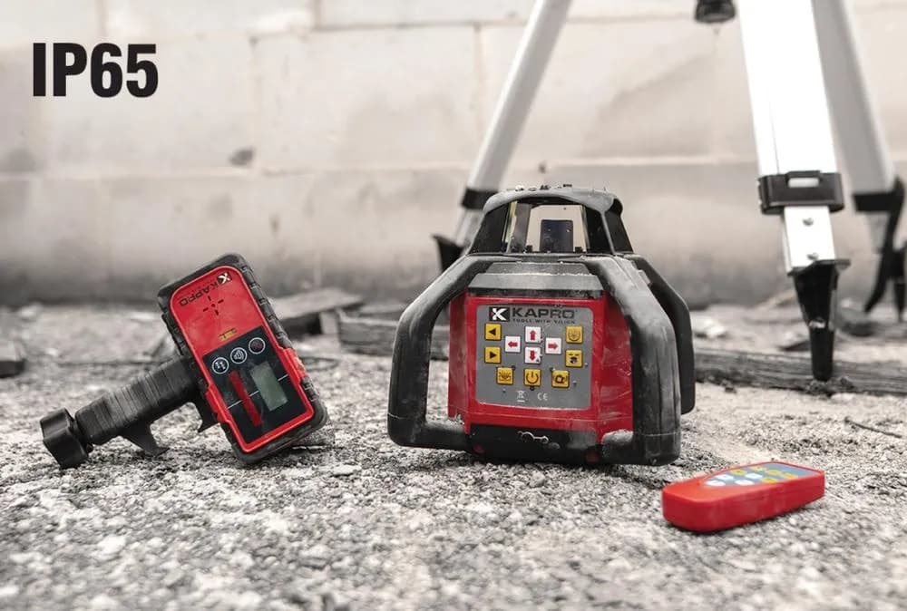 Kapro tasolaser 8991 300m, pyörivä, IP65 3