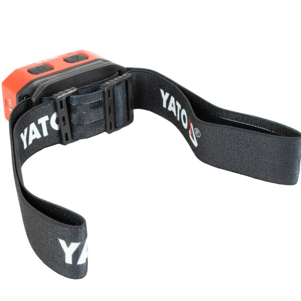 Yato Otsalamppu 480 LM, ladattava 1400 mAh IP54 3