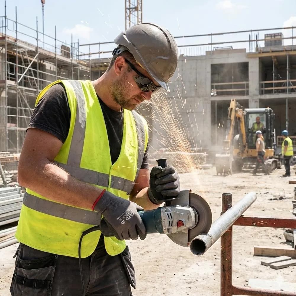 Yato Suojalasit harmaa, UV-suojattu 4