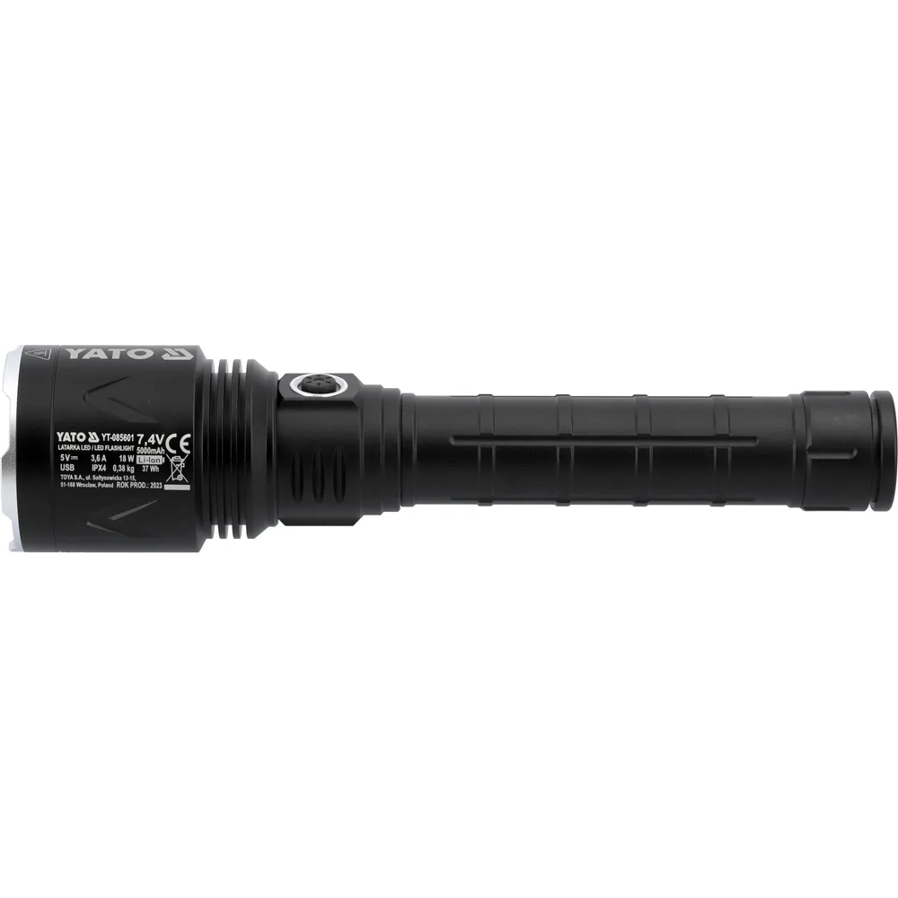 Yato Taskulamppu 100W 8000LM IPX4 alumiinirunko ladattava 4