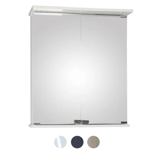 VIILU peilikaappi valkoinen 50x13x70 cm 7 W LED 1